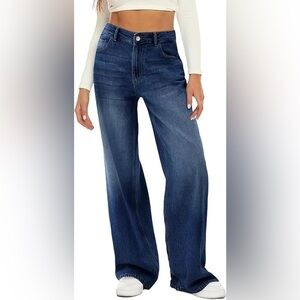 NWOT HDLTE Wide Leg Jeans for Women